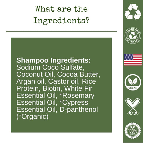 /liv/Nature Shampoo Bar | Growth, Volume, Thickening for Thinning Hair | Rosemary, Biotin, Castor Oil | Travel Essential | Made in USA 1-pk...