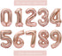 Tellpet Rose Gold Number 9 Balloon, Combined into Number 1980 Party Decorations Balloons, 40 Inch...