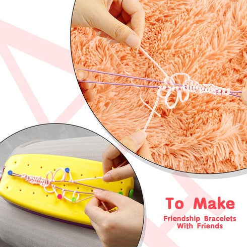 Girl Birthday Gift, Friendship Bracelet Making Kit for Girls, 6 7 8 9 10 11 12 Year Old Girls Gifts Ideas, Arts and Crafts for Kids Ages 8-12, Str...
