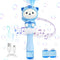 Rechargeable Bubble Wand for Kids with Solution?Musical&Light Up Piglet Cartoon Bubble Machine Blower Maker Toddlers Boys Girls Toys Gifts for Out...