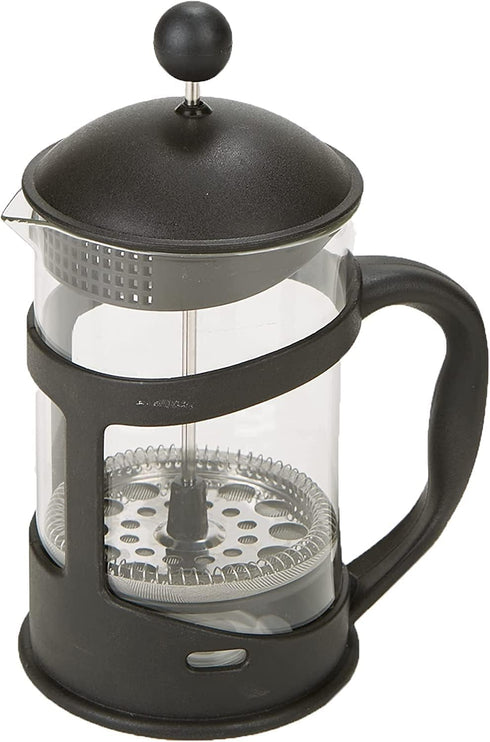 Maison Sucasa French Press Coffee Maker, 0.8L (27oz) Capacity, Brew Coffee, Mini Coffee Pot, Glass, 4.25" W x 8.5" H, Clear...