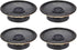 uxcell 0.5W 8 Ohm DIY Magnetic Speaker 50mm Dia Round Shape Replacement Loudspeaker 4pcs...