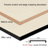 U Shape Plywood Edge Banding, Fit 3/4 inch Edge, Desk Edge Protector, Self-Adhesive Edge Trim for Veneer, Furniture, Countertop, Table, Sheet Meta...