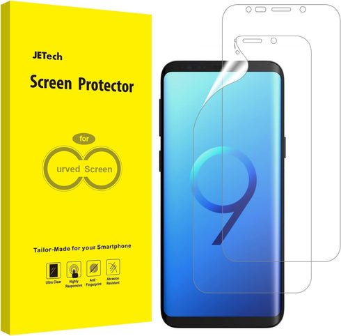 JETech Screen Protector for Samsung Galaxy S9, TPU Ultra HD Film, Case Friendly, 2-Pack......