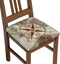 Seat Covers for Dining Room Chairs Set of Set of 4, Nautical Map World Compass Rose Travel Stretch Chair Seat Covers Cushion Slipcovers for Kitche...