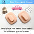 Lint Brush, 2-Pack Lint Remover, Pet Hair Remover, Clothes Brush, Magic Lint Remover Brush, Sheet and Carpet Cleaning Brush, No Need Lint Roller R...