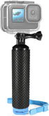 Waterproof Floating Handle Grip, Action Camera Selfie Stick, Anti-Slip Floating Bobber Stick Floaty Handler Holder Mount with Lanyard for GoPro He...