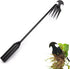 Weeding Artifact Uprooting Weeding Tool, Garden Hoe Rakes Hand Weed Root Remover Tools, Weed Picker Tool with Long Handle (15.7 in)...