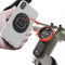 sincetop Bike Phone Mount for Mountain Bicycle, Universal Aluminum Road Bike Stem Cap Cell Phone Holder, Connect Quickly Riding Clip Stand, MTB Ha...