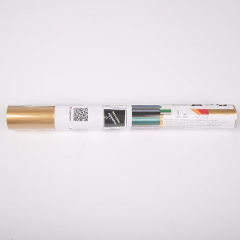 VINYL FROG Heat Transfer Vinyl Roll HTV Vinyl - 12" x5ft Gold Iron on Vinyl for T-Shirts, Heat Press Vinyl for DIY Craft Designs (Gold)...