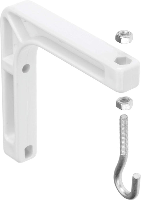 Quartet AW6Q Wall Mount for Projection Screen, 6-3/4 x 1-1/4 x 7-1/2, 2/Set, White...