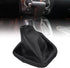 Black Car Gear Shift Knob Boot Cover Compatible with Hummer H3 2005 2006 2007 2008 2009 2010 2011...