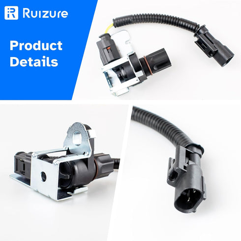 Rear Center ABS Wheel Speed Sensor fit for 1999 2000 2001 2002 2003 2004 Dodge Dakota, Durango, 1999-2005 Dodge Ram 1500 2500 3500 Truck Van Picku...