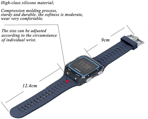 Band for Garmin Forerunner 920XT Watch, Silicone Wristband Replacement Watch Band for Garmin Forerunner 920XT...
