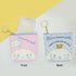 Kawaii Dog Coin Purse Badge Holder and Keychain, Wallet Handbag with Zipper, Badge Wallet Purse Credit Card Holder, Money Bag Coin Pouch Accessori...