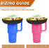 Snack Bowl for Stanley 40 oz Tumbler with Handle, Silicone Reusable Snack Ring Snack Tray Fits for Stanley Cup 1.0/2.0, Suitable for Cinema, at Ho...