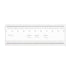 Film Flexible Ruler 10cm 0.1mm Scale with R Angle PET Plastic Folding Straight Ruler Calibration Soft Ruler Measuring Tool for Factory, Transparen...