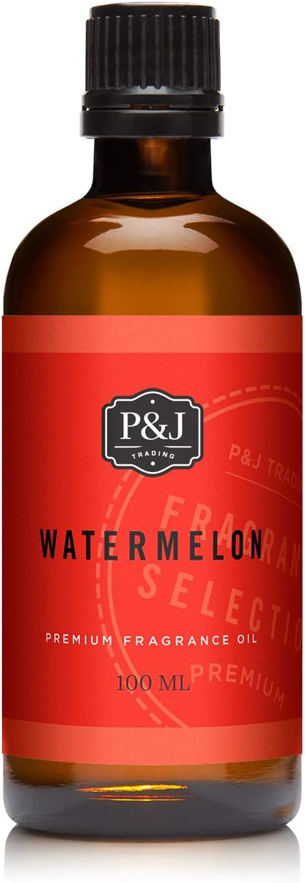 P&J Fragrance Oil - Watermelon Scented Candle Making, Soap Making, Diffuser Oil, 100ml...
