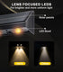 Solar Wall Lights Outdoor 3000K Warm White Downlights Waterproof LED Sconce Dusk to Dawn Solar House Lights for Fence Deck Pathway Patio (2Pack, D...