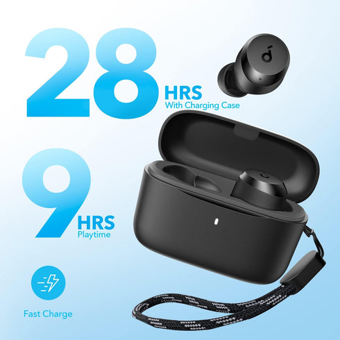 Soundcore by Anker A20i True Wireless Earbuds, Bluetooth 5.3, App, Customized Sound, 28H Long Playtime, Water-Resistant, 2 Mics for AI Clear Calls...