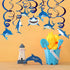 30PCS Shark Hanging Swirls Decorations - Summer Pool Decoration Under the Sea Party Decoration Ocean Theme Party Supplies Baby Shark Birthday Part...