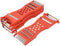 uxcell Plastic Frame Vegetable Fruit Slicer Peeler Shredder 4pcs Red Silver Tone...