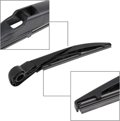 X AUTOHAUX Rear Windshield Wiper Blade Arm Set for Lexus CT200h 2011-2017 for Scion XD 2008-2013...