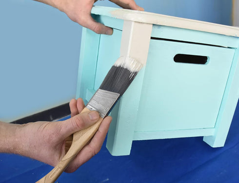 ROLLINGDOG Paint Brushes for Walls - Angled Paint Brushes Trim Brush for Painting Wall, Furniture(1.5", 2", 2.5")...