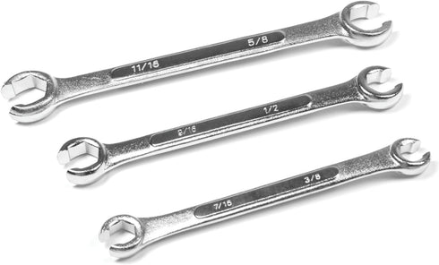 Performance Tool W350 Sae Flare Nut Wrench Set, 3-Piece...