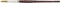 Grumbacher Goldenedge Golden Toray Round Watercolor Brush, Synthetic Bristles, Size 10 (4620.10)...