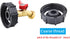275-330 Gallon IBC Tote Water Tank Adapter, 2" Coarse Thread + Lead-Free Brass Garden Hose Valve Faucet, Garden Hose Connector Replace Valve Parts...