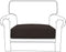 Easy-Going Stretch Chair Cushion Cover Sofa Cushion Furniture Protector Sofa Seat Sofa Slipcover Sofa Cover Soft Flexibility with Elastic Bottom(C...