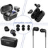 30 Pcs Silicone Replacement Earbud, Ear Buds Tips Headphone Earpads Soft Silicone Ear Tips Ear Bud Tips Replacement in S/M/L Sizes Earphone Cover ...