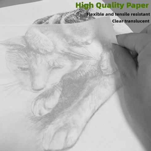 Tracing Paper Roll 12 Inch x 20 Yards White Trace Paper Translucent Pattern Paper for Drawing Sewing...