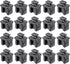 Pack of 30 SFP Silicone Protectors Cap Port Cover Anti Dust 14mmx12mmx17mm Black...