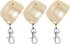 Kingdder 3 Pieces Garage Door Remote Compatible for Multicode 300mhz 10 Dip Switch 3089 3060 3070 Gate Opener Remote Multicode Gate Opener with Ke...