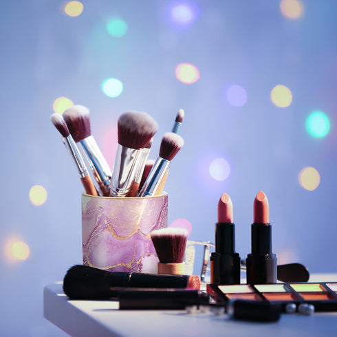 WAVEYU Pen Holder for Desk, Cute Ceramic Pencil Holder, Pen Cup Marker Holder Makeup Brush Holders, Desk Accessories & Workspace Organizers for Ho...