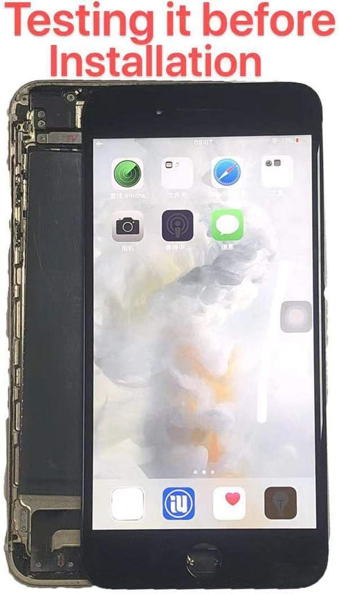 for iPhone 6S Screen Replacement 4.7' - LCD Complete Repair Kit Display 3D Touch Digitizer Assembly with Earpiece, Front Camera, Proximity Sensor,...