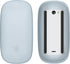 kwmobile Silicone Cover Compatible with Apple Magic Mouse 1/2 Cover - Soft Mouse Protector Grip - Light Blue...