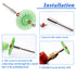 50Pcs Radial Bristle Disc,1" Detail Abrasive Brush Kit with 2.35mm&3mm Shank Mandrels for Rotary Tools,Mixed Grit Bristle Abrasive Buffing Wheel 8...