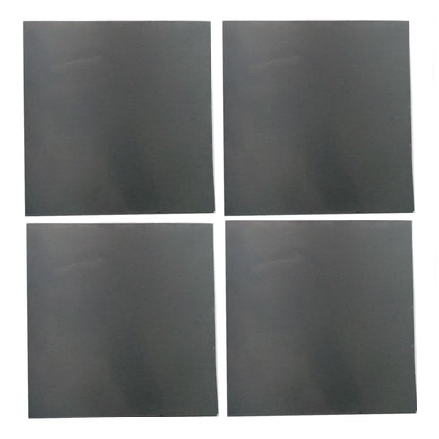 4 Pieces Grey Silicone Thermal Pad, 0.5mm 1mm 1.5mm 2mm Thickness 100x100mm Whole Piece, Thermal Conductivity 3.0 W/mK, Heat Resistant for Laptop ...