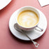 Stainless Steel Coffee Dessert Spoon, Cute Demitasse Spoon for Stirring, Creative Flower Sugar Spoon, 4 Pieces...