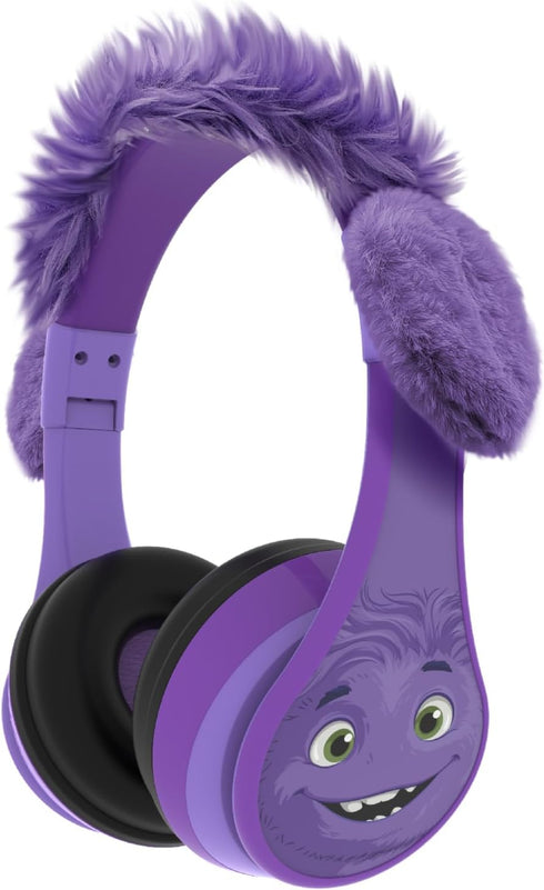 eKids IF Bluetooth Headphones, Wireless Headphones with Microphone Includes Aux Cord, Volume Reduced Kids Foldable Headphones for School, Home, or...