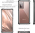 Dexnor for Galaxy Note 20 Ultra Case with Screen Protector Clear 360 Full Body Rugged Protective Shockproof Hard Back Cover Heavy Duty Defender Bu...