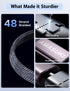 ?????????? ??.???????? 3 in 2 USB C Cable for Apple Watch Charger iPhone Charger USB A/C Multi Fast Charging Cable Compatible with iWatch Ultra/SE...
