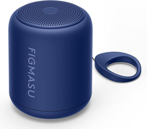 FIGMASU Portable Bluetooth Speakers, Wireless Speaker 360 HD Surround Sound, Outdoor Mini IPX5 Waterproof Travel Speaker with 5W Driver, Built-in ...
