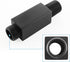 Straight Shower Arm with Flange Ceiling Mount Square Shower Extender for Fixed Shower Head 3 Inch Rainfall Shower Head Arm Extension, Matte Black...