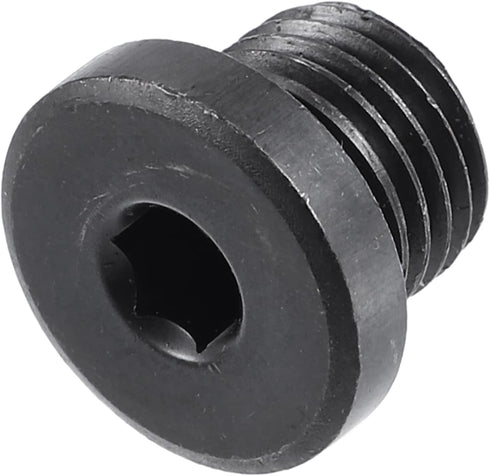 X AUTOHAUX 4 Pcs M14x1.5 Steel Engine Oil Drain Plug Screw for Audi A4 A6 S8 S6 S5 Q7 Q5 RS7 RS7 for Volkswagen Touareg Black...