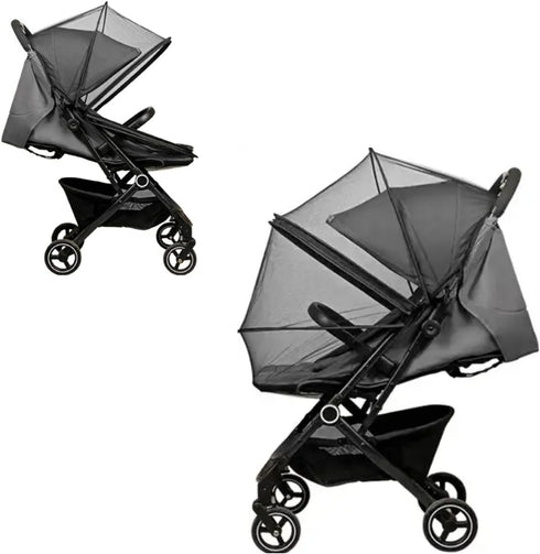 Mosquito Net Universal Stroller Netting - Mosquito Netting for Strollers - Durable Stroller Netting - Double Zipper Design Netting...