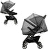 Mosquito Net Universal Stroller Netting - Mosquito Netting for Strollers - Durable Stroller Netting - Double Zipper Design Netting...